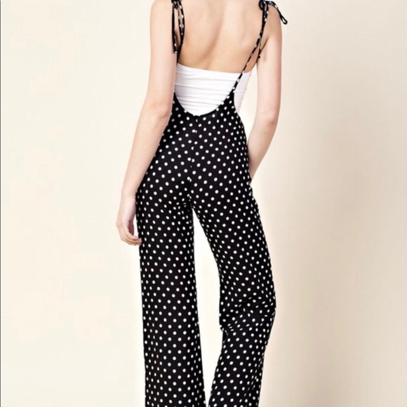 Polka Dot Jumpsuit - Picture 3 of 4
